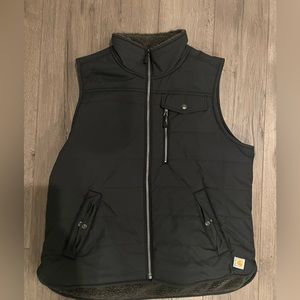 Women’s Carhartt Utility Reversible Vest - Sherpa Lined